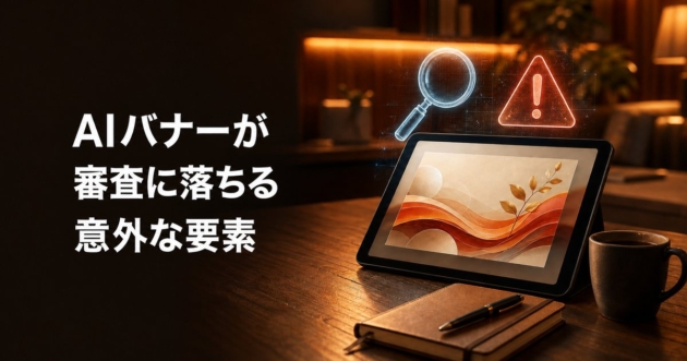 AI生成バナーの審査リスク要素をチェックする