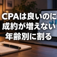 年齢別に分けた棒グラフと、全体の数値
