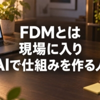 現場に入り込んでマーケティングの仕組みを作る様子