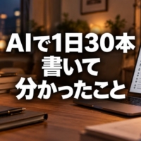 合格と不合格の印が並ぶチェック結果を映したノートパソコン