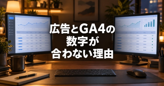 数字の表を映した2台のモニターが並ぶデスク