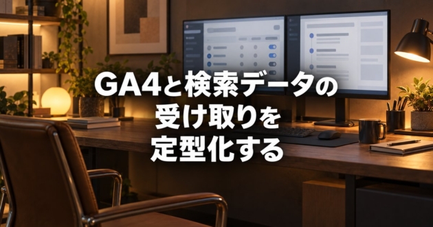 権限設定の画面と手順書を並べた2画面のデスク