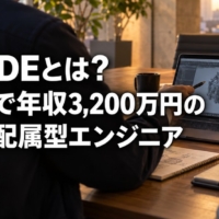 顧客のオフィスでノートパソコンを開き、現場の担当者と画面を見ながら話すエンジニア